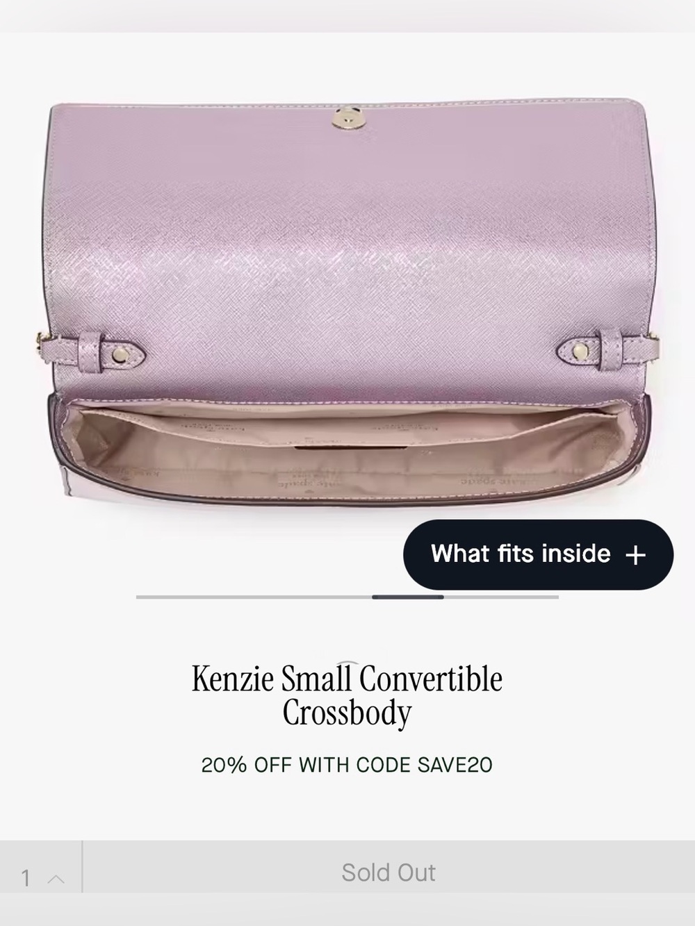 Kate Spade Kenzie Convertible Crossbody - Picture 5 of 16